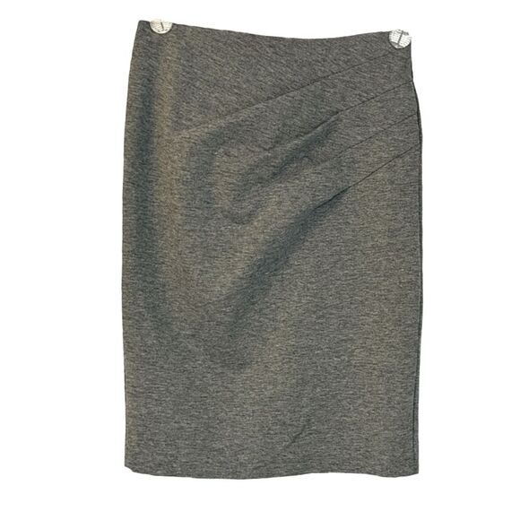 New York & Company | Women’s Light Grey Career Pencil Skirt - Picture 1 of 9